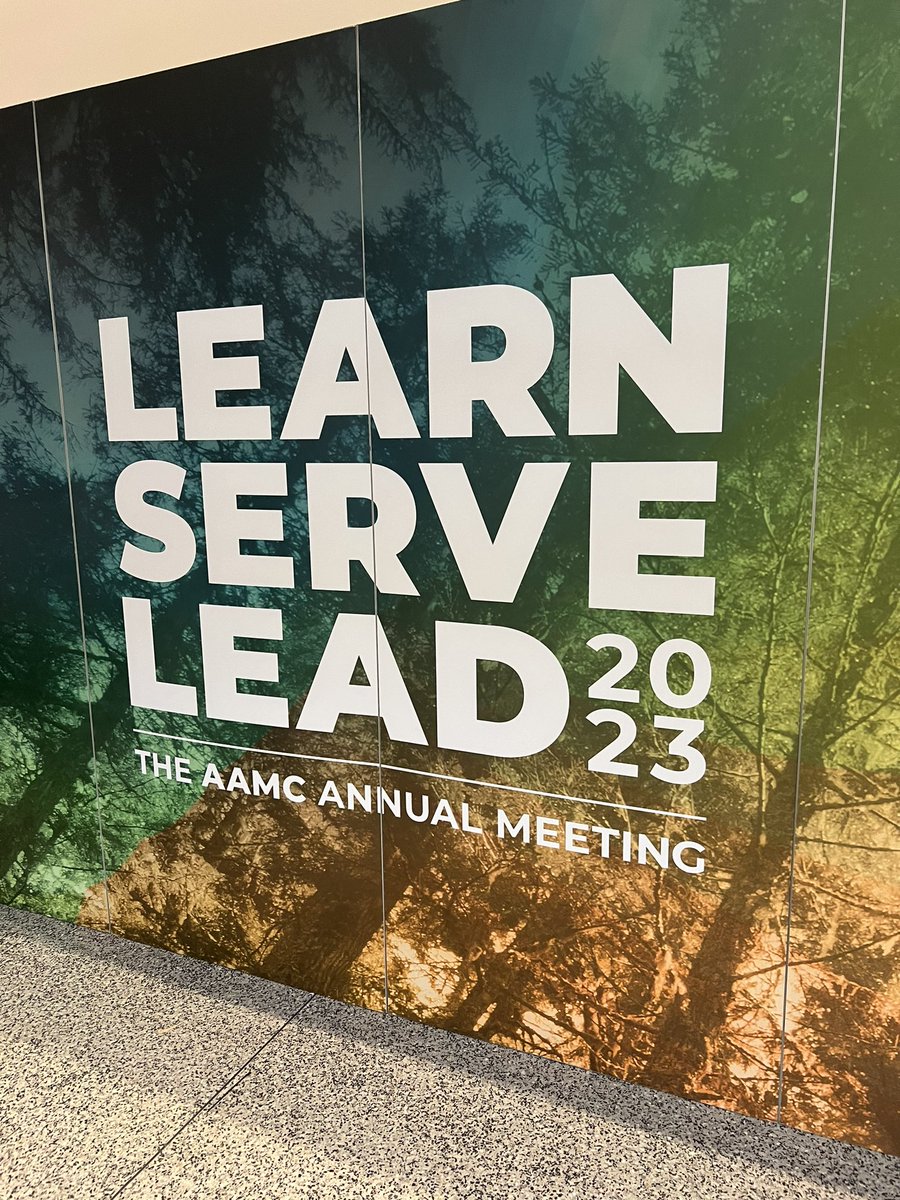 I just want to say thank you to the amazing staff at @AAMCtoday for all of their hard work on #AAMC23. I’ve loved working with y’all. Shout out to all of the planners, coordinators, AV professionals, registration team, photographers, and more. I see you. 🫶🏽 #gratitude