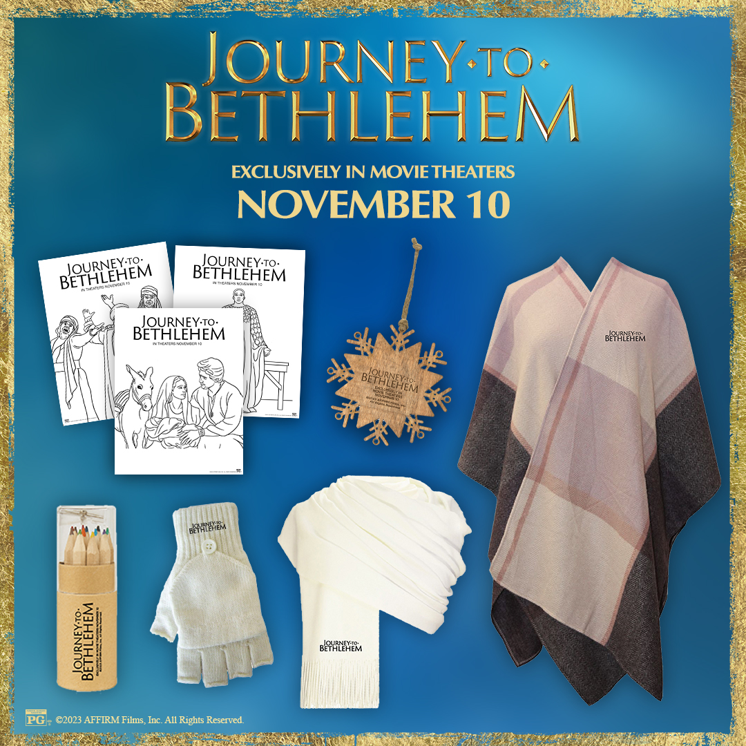 JOURNEY TO BETHLEHEM coming Friday!  Get tickets: metrotheatres.com and the Metropolitan Theatres mobile app.  For your chance to enter to win a JOURNEY TO BETHLEHEM prize pack, visit: metrotheatres.com/sweepstakes