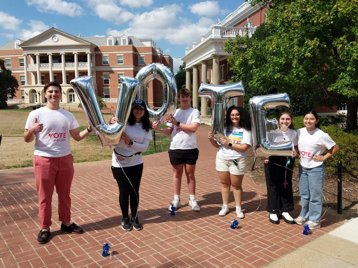 VANOWChapter's tweet photo. Here’s to the students @MaryWash proudly working on behalf of a #VirginiaNOW grant received from @NationalNOW Foundation! They’ve been working their behinds off to register students to #vote and into the #GOTV phase. Way to go! https://t.co/iecyp1kELN