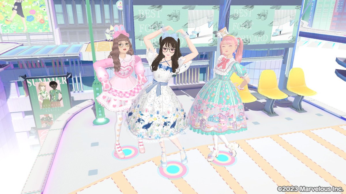 Ly2My's tweet photo. girlie girl gang<3 #NintendoSwitch https://t.co/aAdwVQVPEY