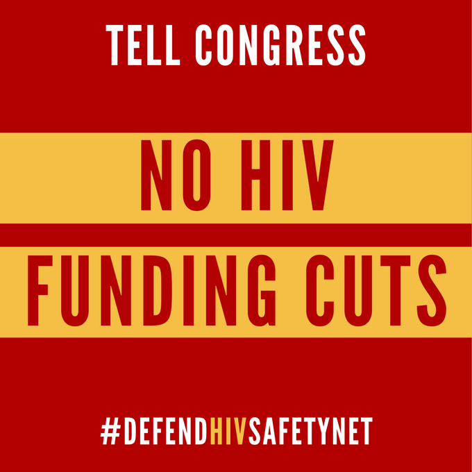 sageusa's tweet photo. Cutting HIV funding is cutting lives short. Tell Congress we can't afford to go backward. Contact your Representative here: https://t.co/EHDxIBAkGP
#defendHIVsafetynet https://t.co/tn5SiCkIlv