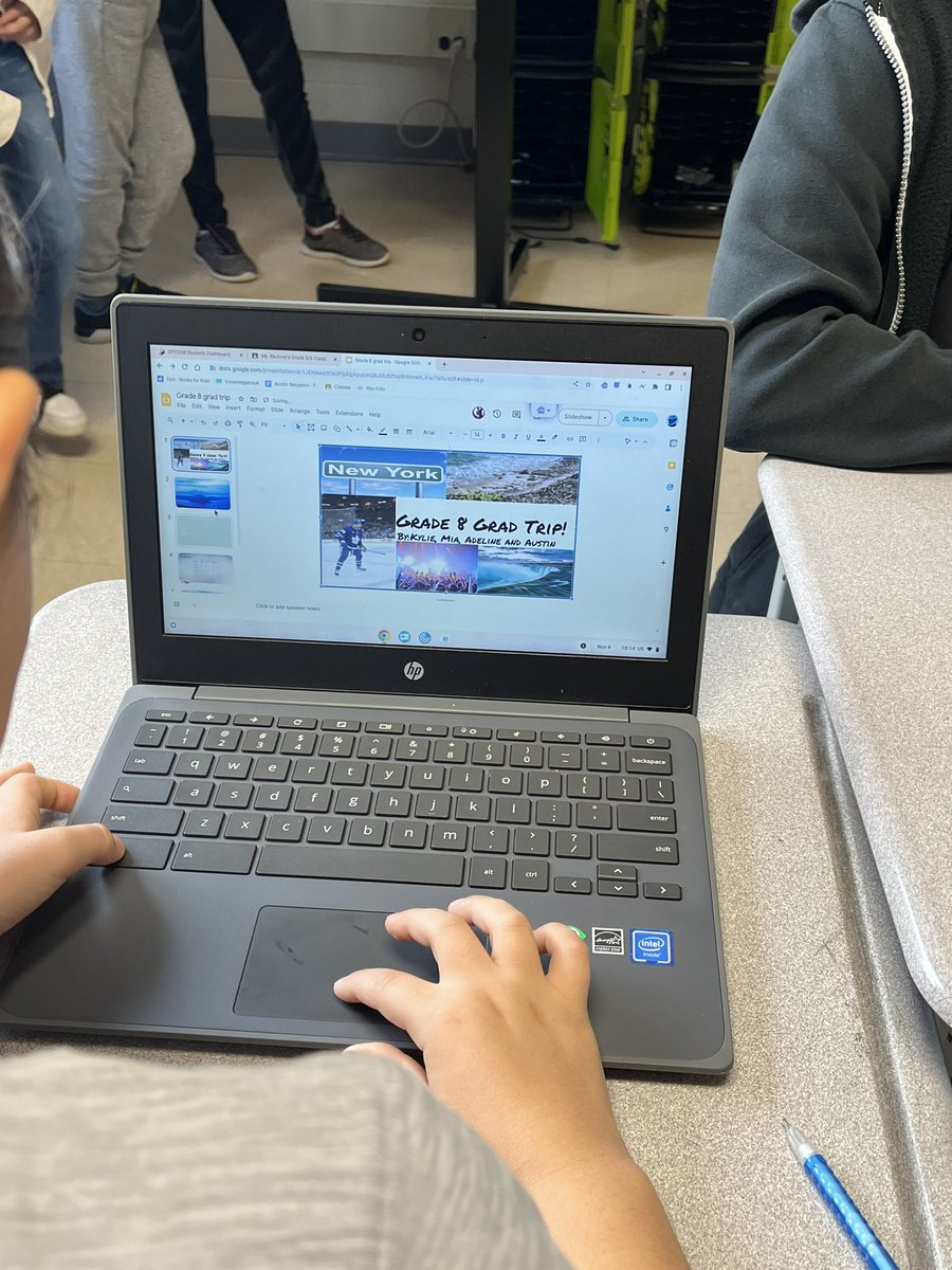 MissRachner's tweet photo. The grade 5/6’s are working so hard on their Data Management Project! They are collecting data, analyzing their data, and creating and infographic to represent their data easily. 📈📊@StJohnPaul2 https://t.co/x9MAJQTHcG