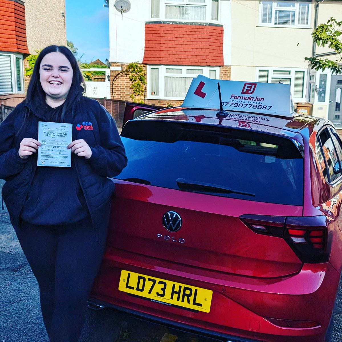 FJdriving's tweet image. Congrats to Rianna who passed her #manualdrivingtest first time on 31/10/23 at Morden DTC with 8 Driver Faults. 

#manauldrivinglessons #drivinglessons #drivinginstructor #drivingtest #drivingschool #formulajondrivingschool
