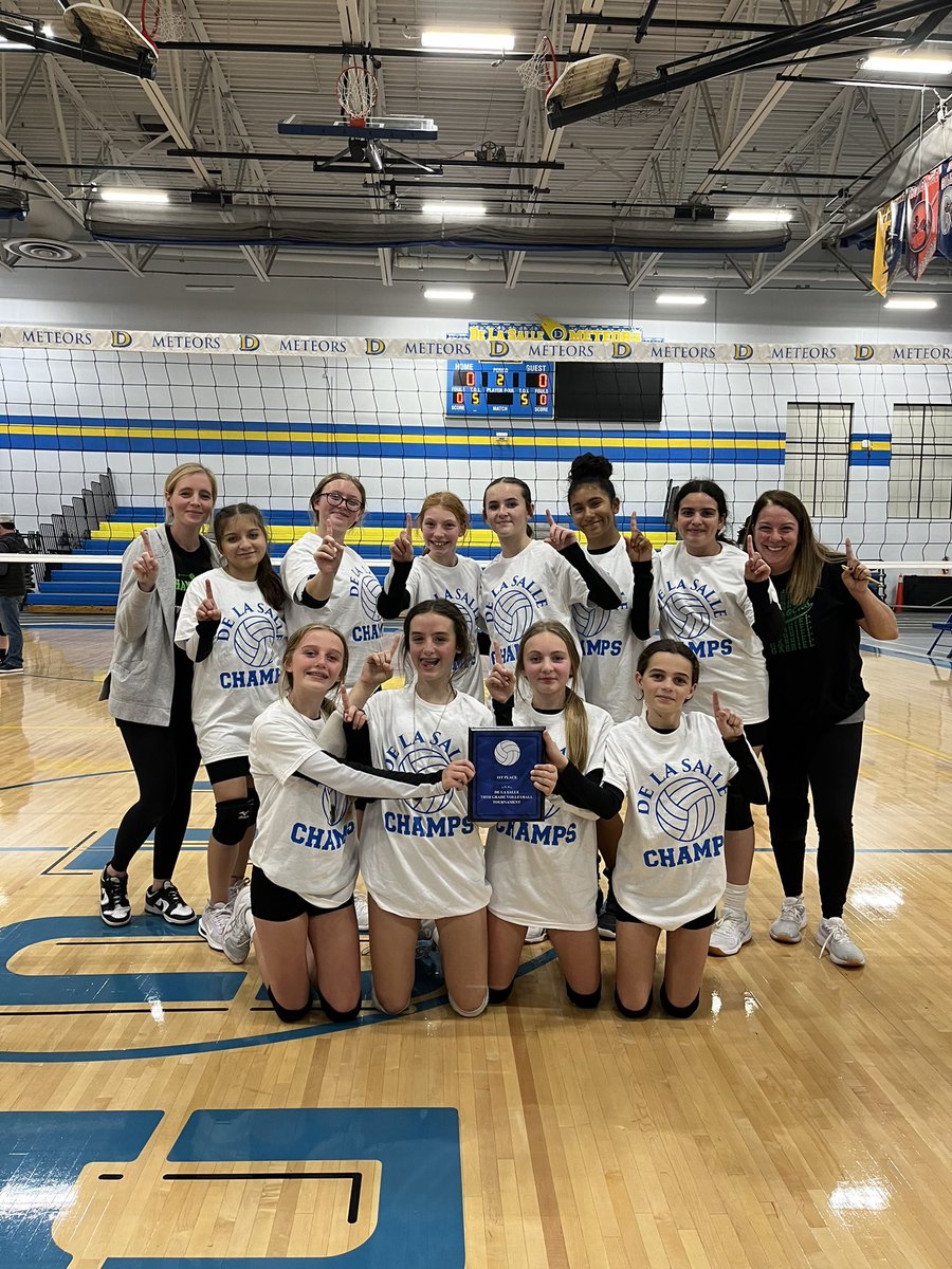 DLS_GVB's tweet photo. Congrats to St. Gabe 7th on winning the Gold Championship at the 18-team tournament at De La Salle on Sunday. https://t.co/yxE3LdPuKl