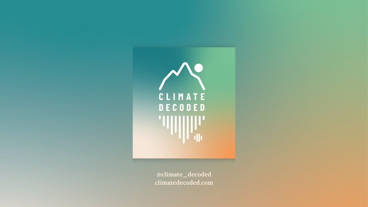 chantalfirestar's tweet photo. Our climate comms pod @Climate_Decoded is live!✨We dive deep into how we talk, think &amp; act on climate change. 1st up: how @IPCC_CH translates complex science into reports, which then inform policy, with guests @ysaheb @jonathanlynn &amp;Debra Roberts. Listen: https://t.co/Fdyxj5emhn https://t.co/qOJ5PtYAWi