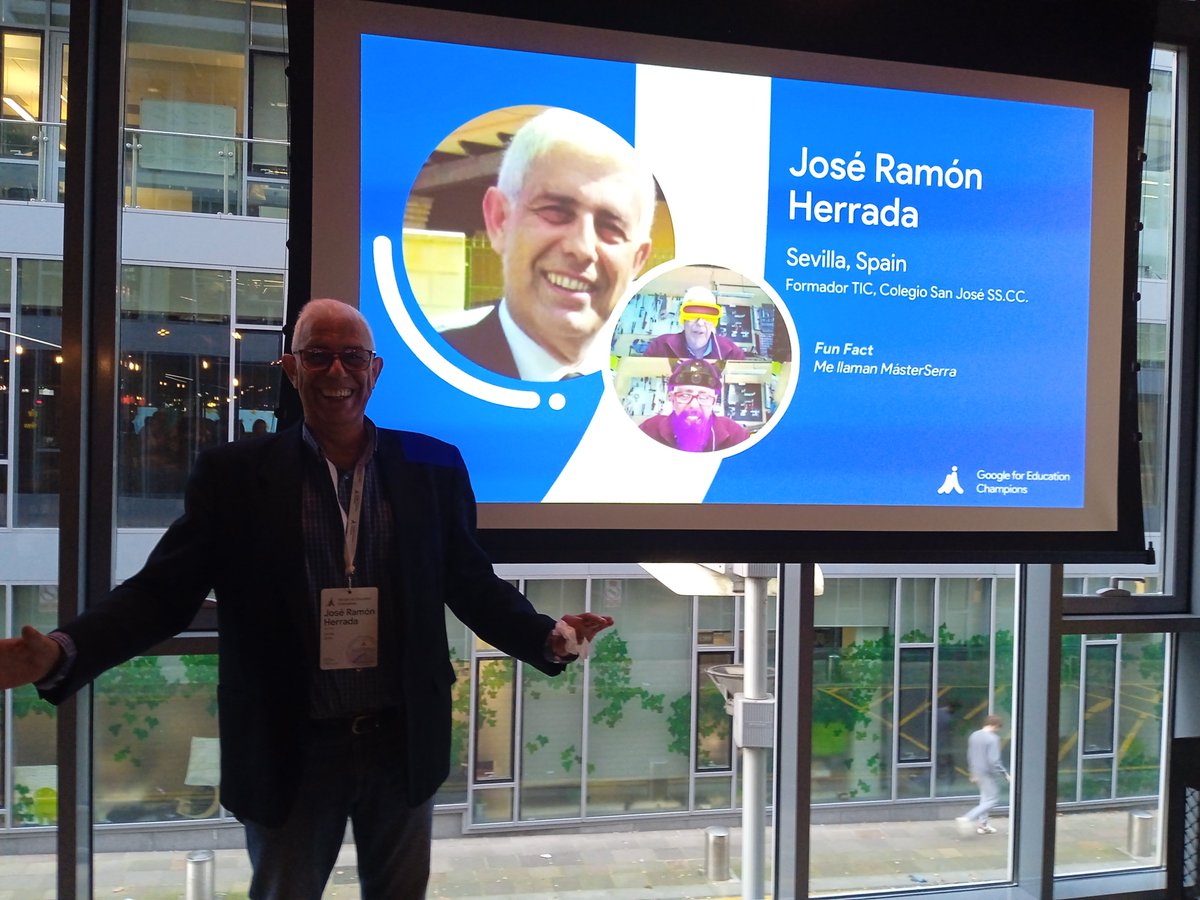 Excited to part of the #GoogleChampions Symposium in Dublin today! Looking forward to making connections with educators from all over the world 🌍. #VIA22 
<a href="/GoogleForEdu/">Google for Education</a>