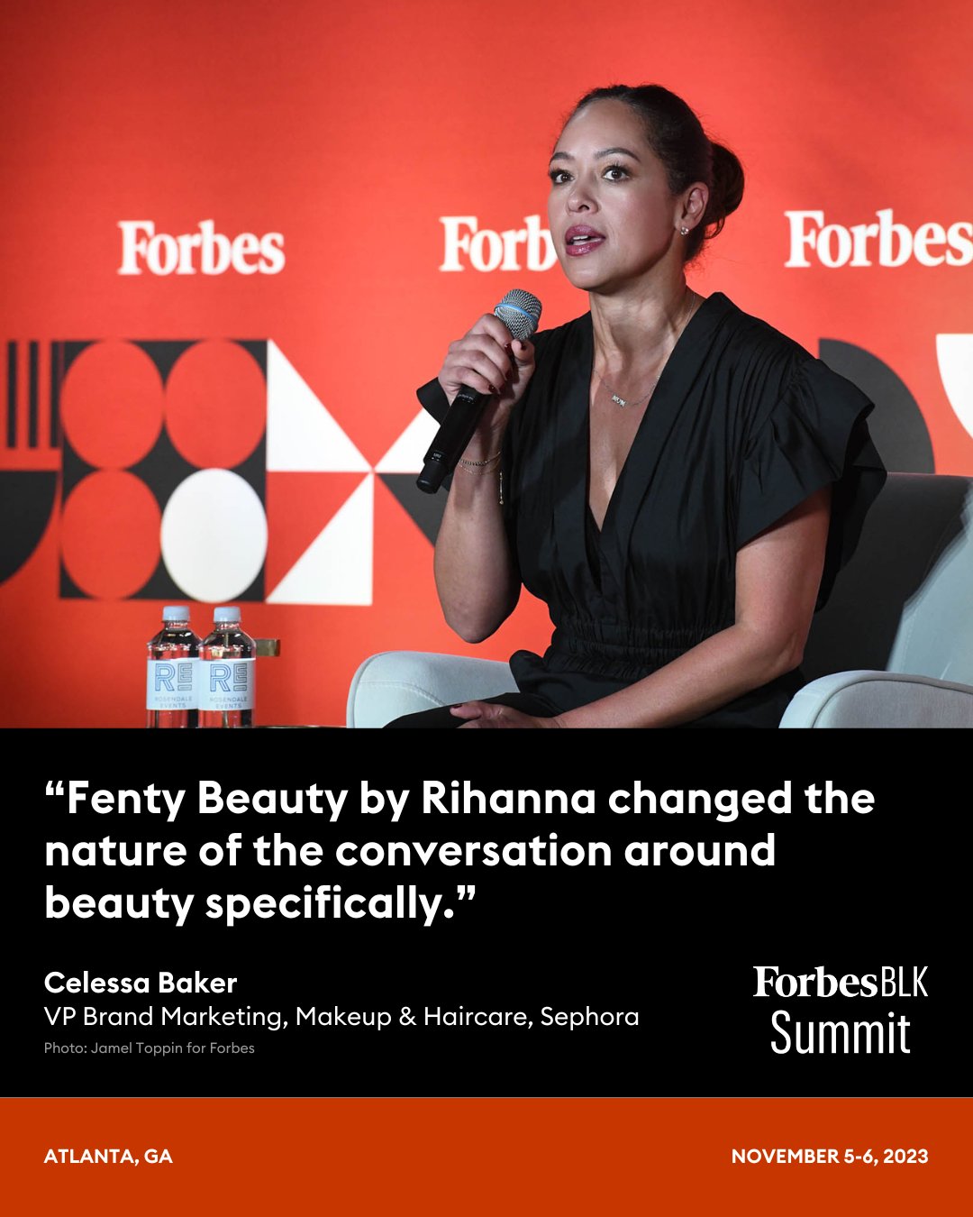 Forbes on X: "Celessa Baker, VP brand marketing, makeup and ...