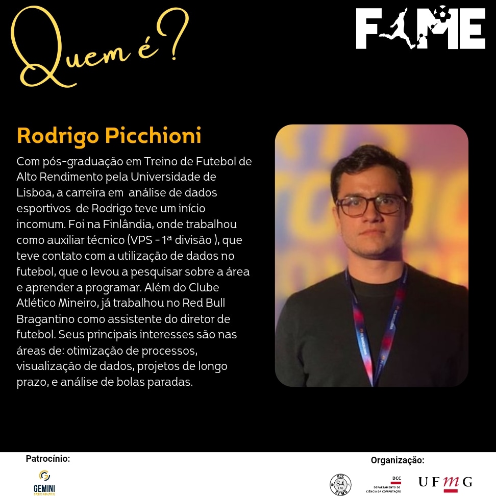 Hoje iniciaremos uma série de apresentações dos nossos palestrantes incríveis para o FAME '23! Você não vai querer perder a chance de ouvir esses profissionais de destaque compartilharem suas experiências. Além das palestras inspiradoras, lembre-se de que o FAME '23 também é uma