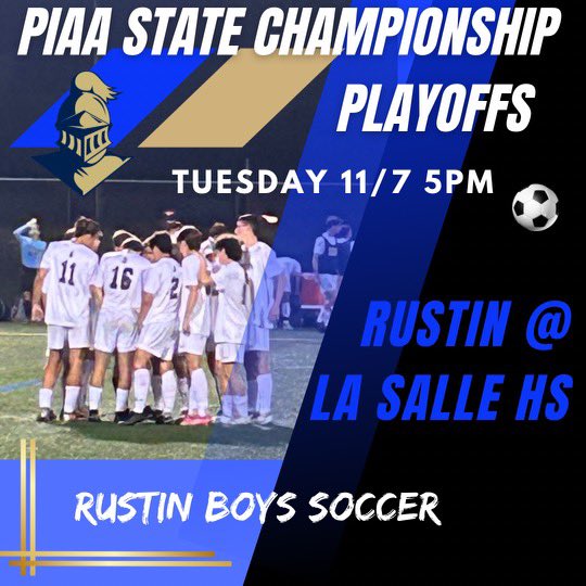 Rustin Boys Soccer tweet media