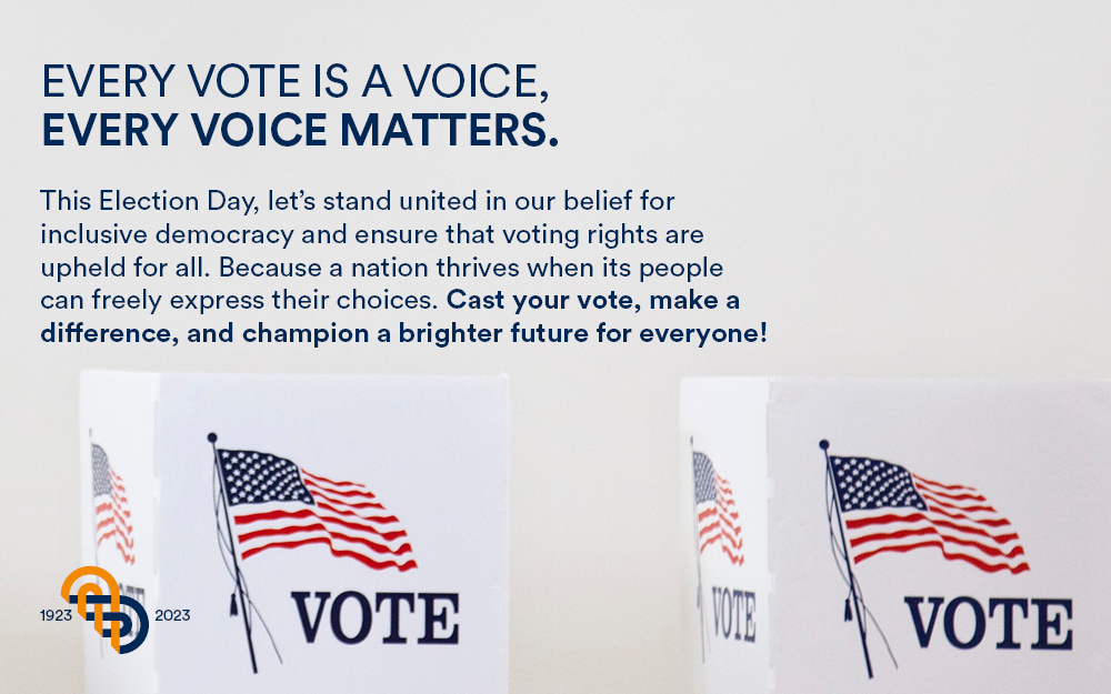 Don't forget, tomorrow is #ElectionDay! 🗳️ Your vote is your voice—make it count. Let's shape the future together.