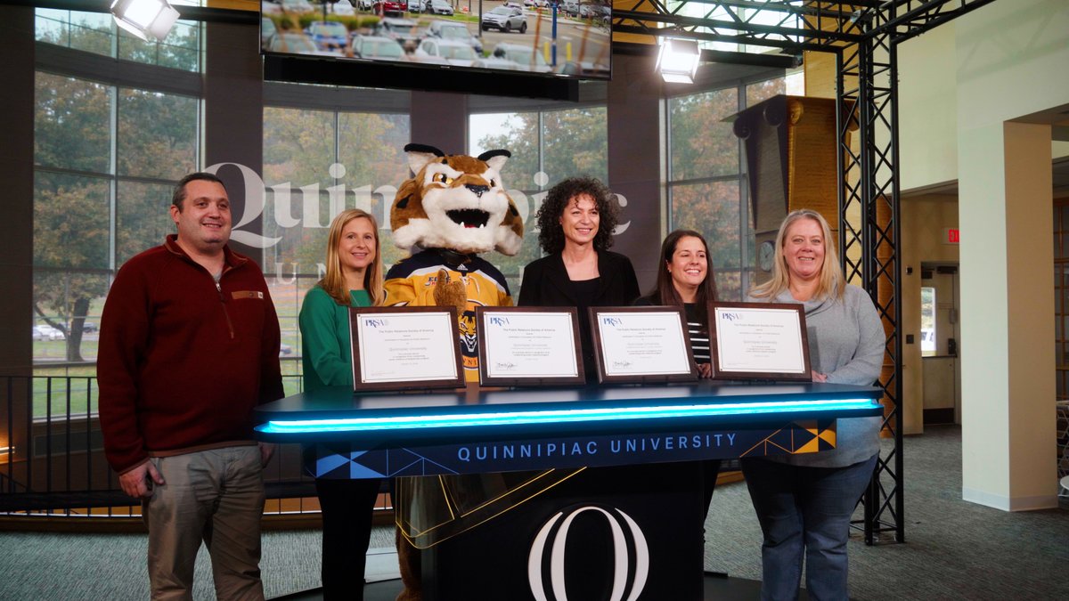 Last week, our public relations program was re-certified by the PRSA in a special event held in the Open-Air Studio.

Special thanks to our faculty, staff, and students for always fostering an educational, enriching, and professional environment to study public relations.