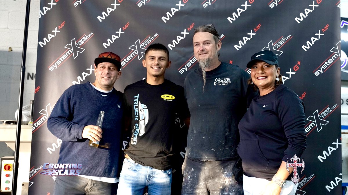 CountsKustoms's tweet image. System X Ceramic Protection stopped by our shop last week for a pre-SEMA event! They met with some of the Count’s Kustoms crew and even brought in a wicked McLaren protected by System X!  #lasvegas #countskustoms #systemx #CeramicCoating #sema Merch: countskustoms.shop
