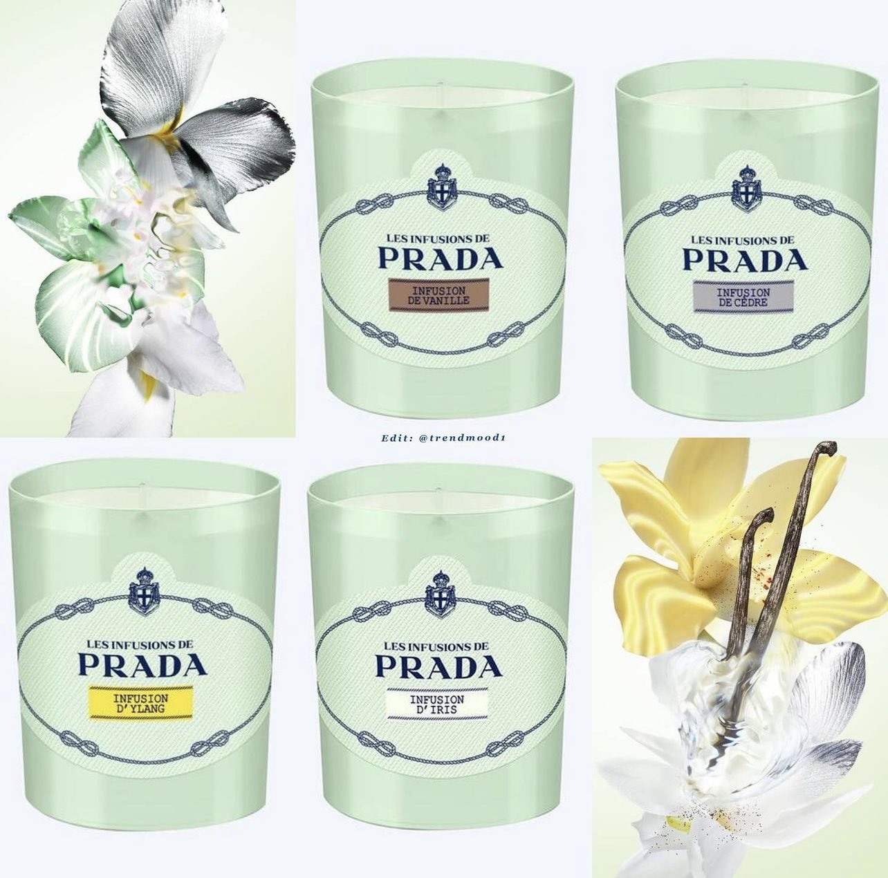 Prada candle sale