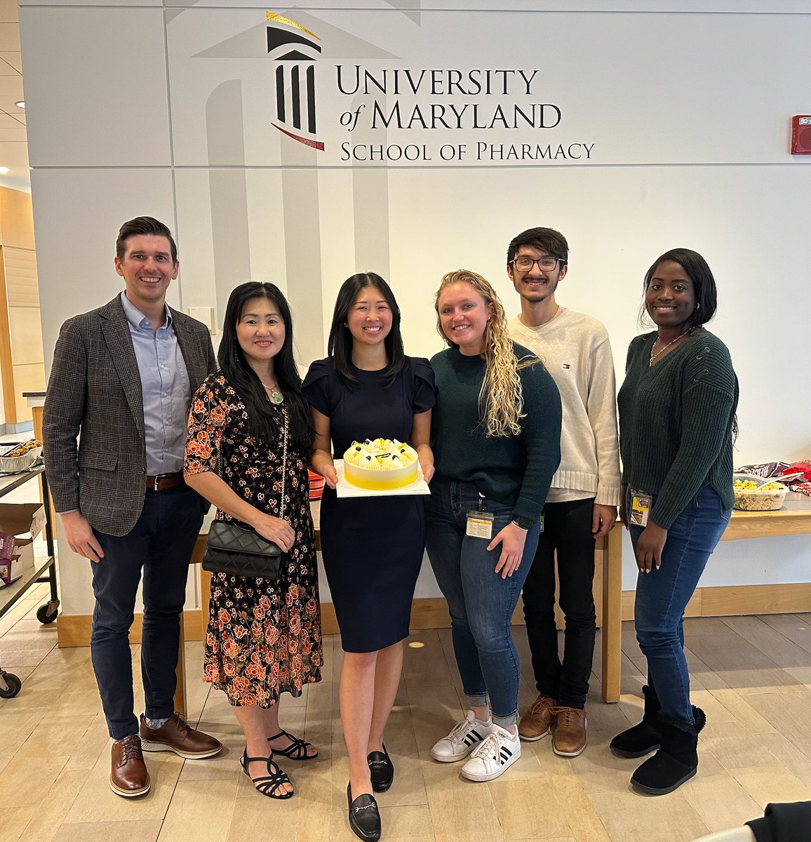 RyanMPearson's tweet photo. #PhinisheD (Ph.D.)! I'm extremely proud to introduce our lab's latest graduate, Dr. Nhu Truong (@nhutruong_)!  She gave an outstanding presentation and wow'd the audience with her data :) I can't wait to see what you do next and you'll be missed! @umsop @PharmSci_UMB https://t.co/JHBpaBrcY1