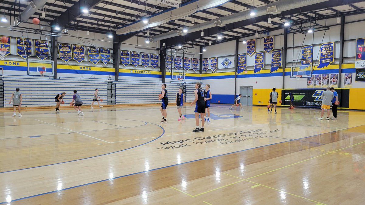 The court is back in session!

Today marks the first official day of boys basketball practice, and we're checking in with the reigning 2A state champion Blackhawk Christian 🏀

You'll hear from <a href="/BCBRAVESHOOPS/">Blackhawk Christian Braves BASKETBALL</a> tonight on <a href="/wane15/">WANE 15</a>!
<a href="/BCSAD/">BCS Athletics</a>