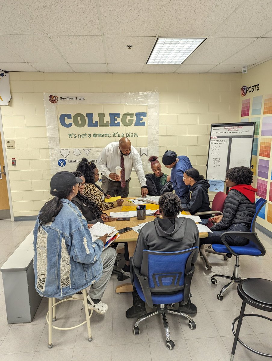 MrsSannaNTHS's tweet photo. Thank you to our @AVID4College coaches for visiting us today & giving valuable feedback! We saw amazing teachers today & even our principal @MrMartinNTHS got into our tutorial process to answer math questions. @rafe_park @arb7102 @BCPS_AVID #AVIDvibe https://t.co/R8LvGA4SKg