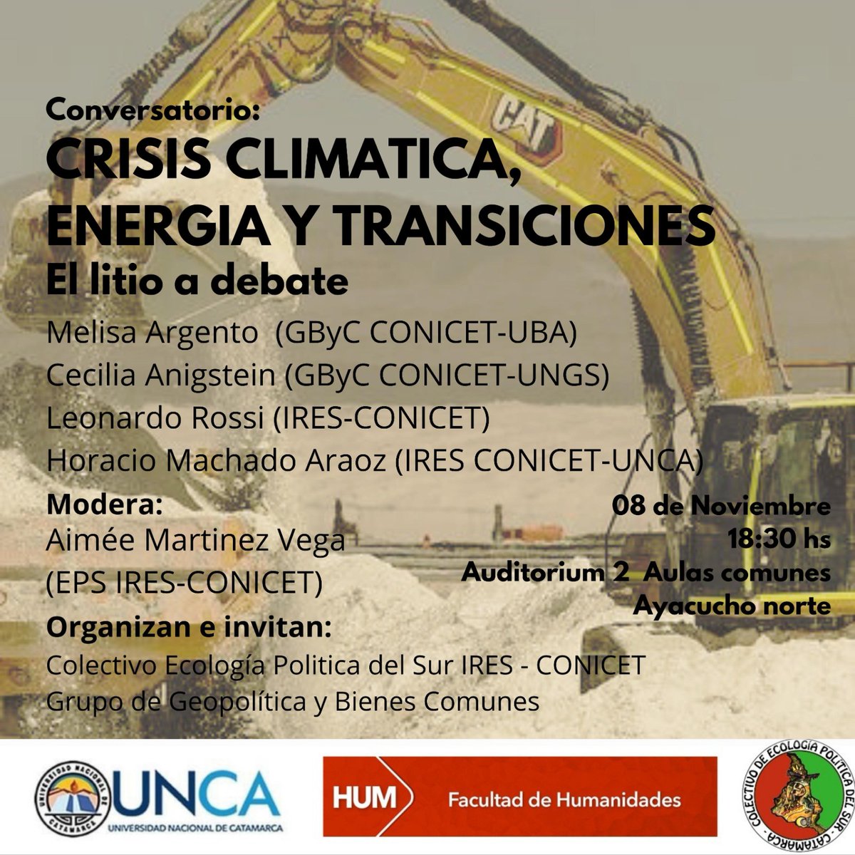 geopolcomunes's tweet photo. @ecologiapoliti1 
Encuentro con Ecología Política UNCA
Este miércoles!! https://t.co/rPvsYLVPvv