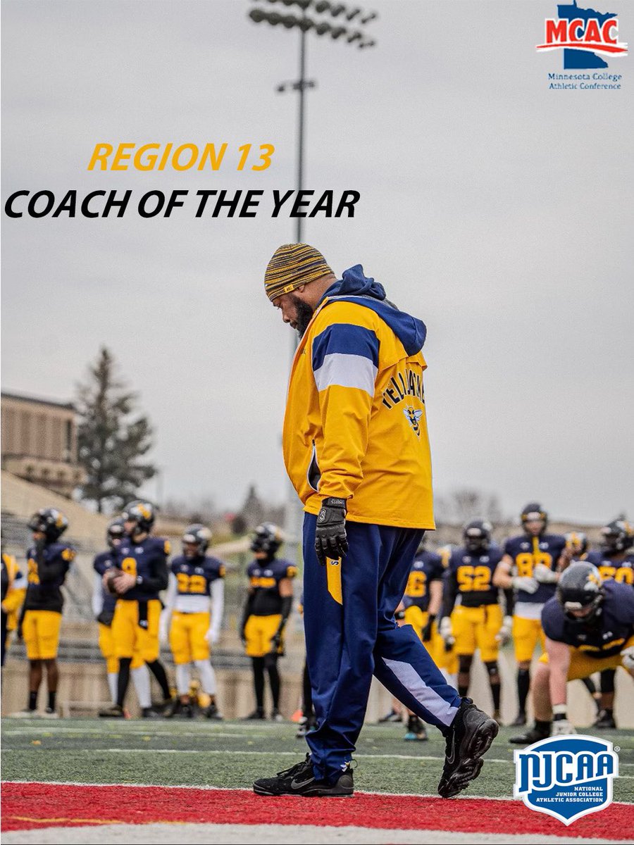 RCTC_FB's tweet image. Congratulations coach @TerrenceIsaac1 @RCTC_FB