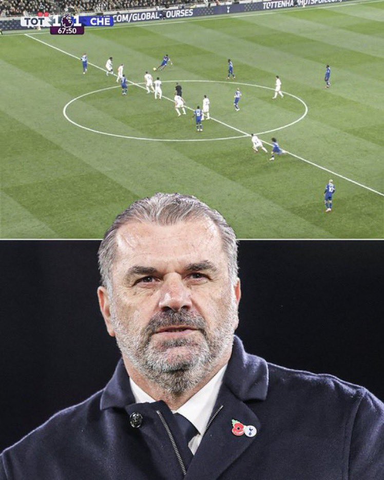🎙️ Ange Postecoglou on playing with a high line down to nine men: 

"It is just who we are mate, it is who we are and who we will be for as long as I am here. If we go down to five men we will have a go."