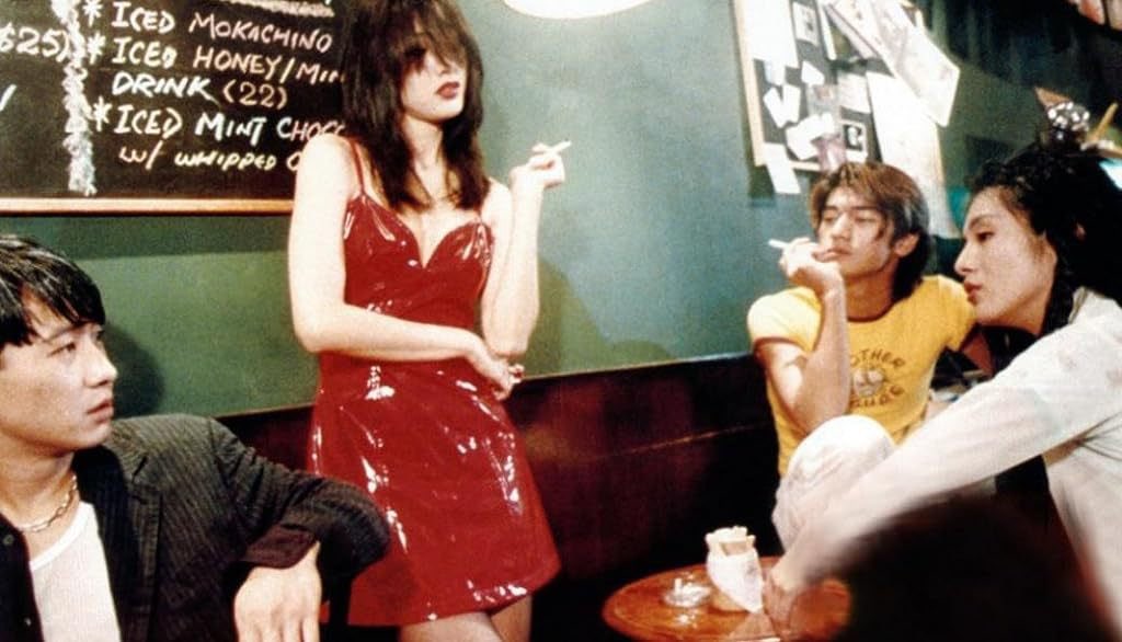 Michelle Reis, Leon Lai, Takeshi Kaneshiro and Charlie Yeung in ‘Fallen Angels’ (1995)
