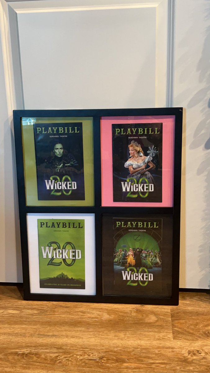 michaelf1_3's tweet photo. Love my newest collection piece!  @WICKED_Musical https://t.co/WQSa6uedF0