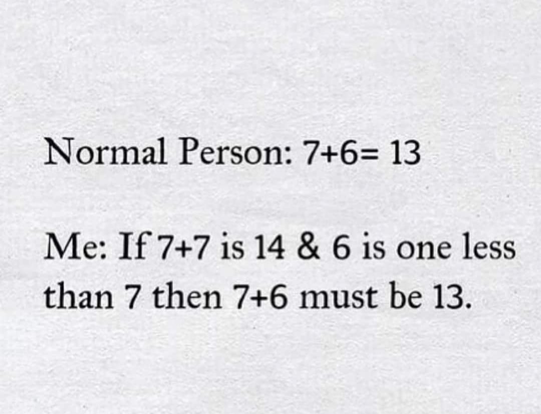 Math humor for this Monday evening 🤣.