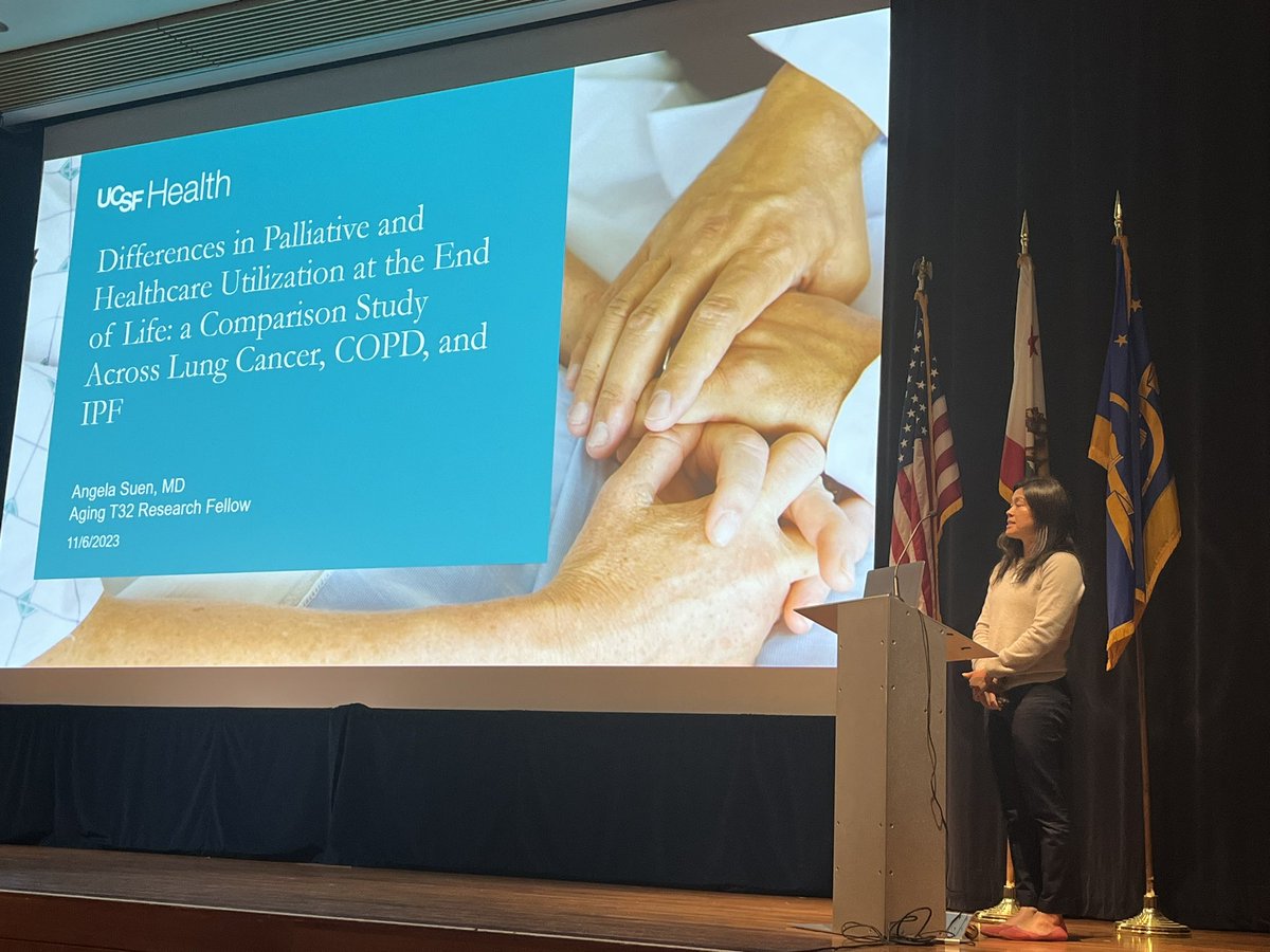 Stepping out of our silos and developing cross-disciplinary clinical and research teams drives progress. @UCSF’s Dr. @angsuen is doing just that, integrating #ILD #Geriatrics and #PalliativeCare to reimagine our approach to care models. A rising ⭐️