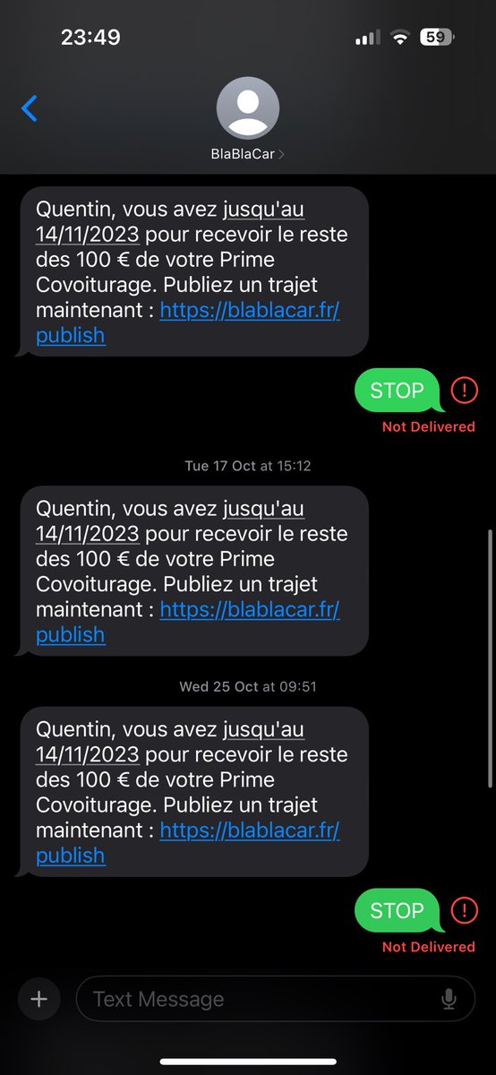 qfrery's tweet photo. @BlaBlaCar le message est passé là je pense ! https://t.co/B0LLqg5hw4