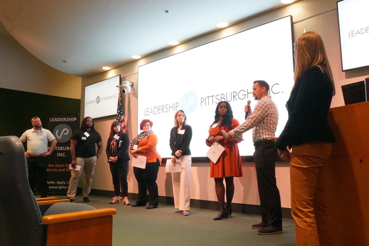 LeadershipPgh's tweet photo. In their most recent session, LDI XXXI explored the power of persuasiveness and storytelling with a skills-based day of learning and collaboration. Thank you to @FedEx for generously hosting LDI XXXI at their corporate campus. #EmergingLeaders #LPInc #LeadershipPittsburgh https://t.co/RkL1KjOm8g