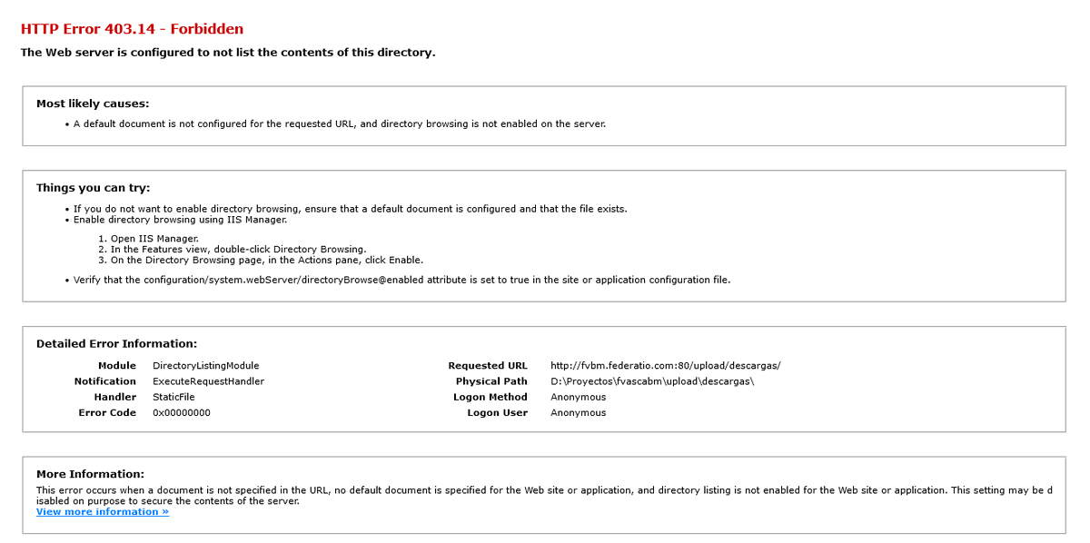 Buenas noches <a href="/fvbm/">fvbm/bef</a> 
El enlace a la Acta 09 Akta de 3.11.2023 no funciona y no podemos ver vuestras sanciones y multas.
Se trata de un error o vais a restringir el acceso a las actas/aktas del comité de competición?
fvbm.eus/circulares?tip…