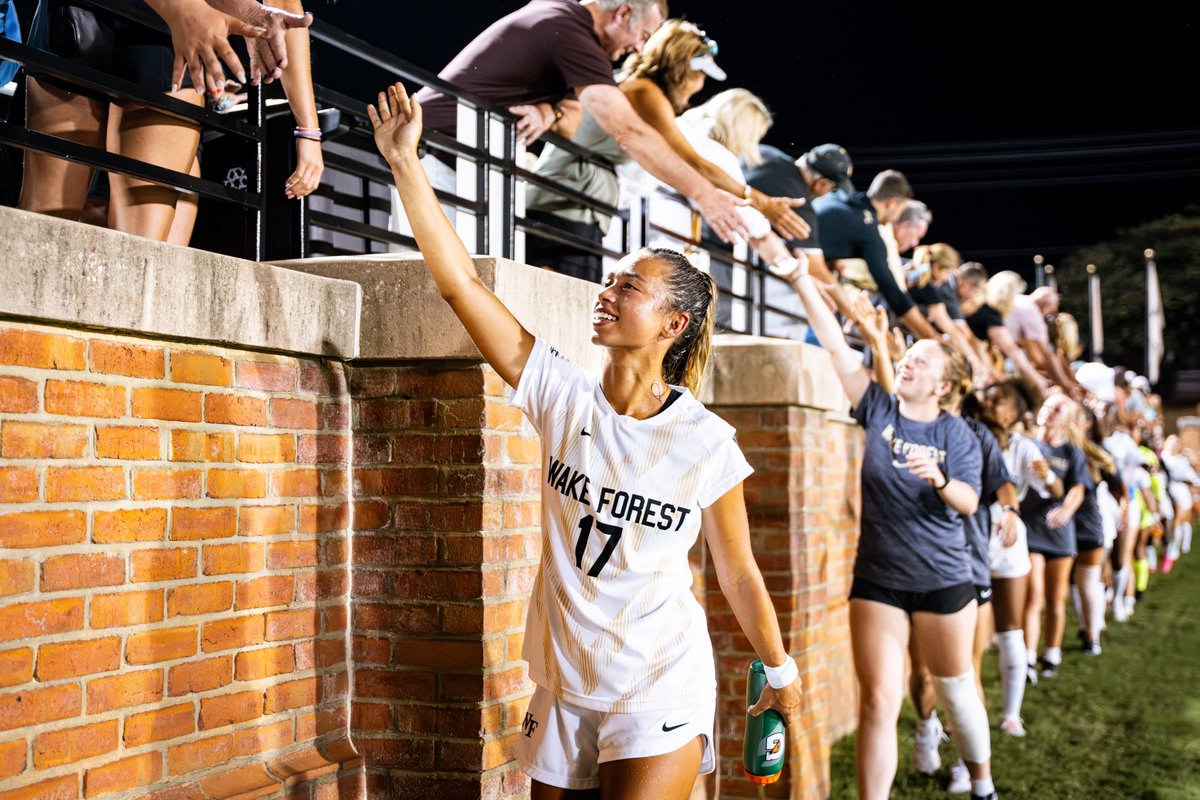 Wake Women's Soccer tweet media