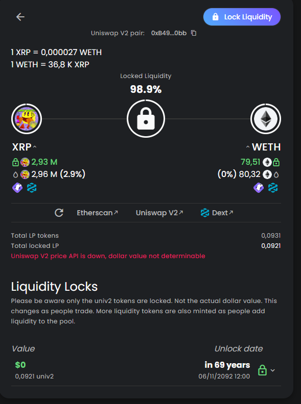 Pac_ether's tweet photo. HELLO @POTTER_XRP I TRIED TO PULL THE LIQUIDITY OF #HPOP8i $XRP BUT ACCIDENTLY LOCKED IT FOR 69 YEARS=="=¤?"????????

CAN SOMENE PLSSS HELP AAAAAAHHHHHHHHHH

https://t.co/HFpCQUSd1o https://t.co/i5bSbmEka8