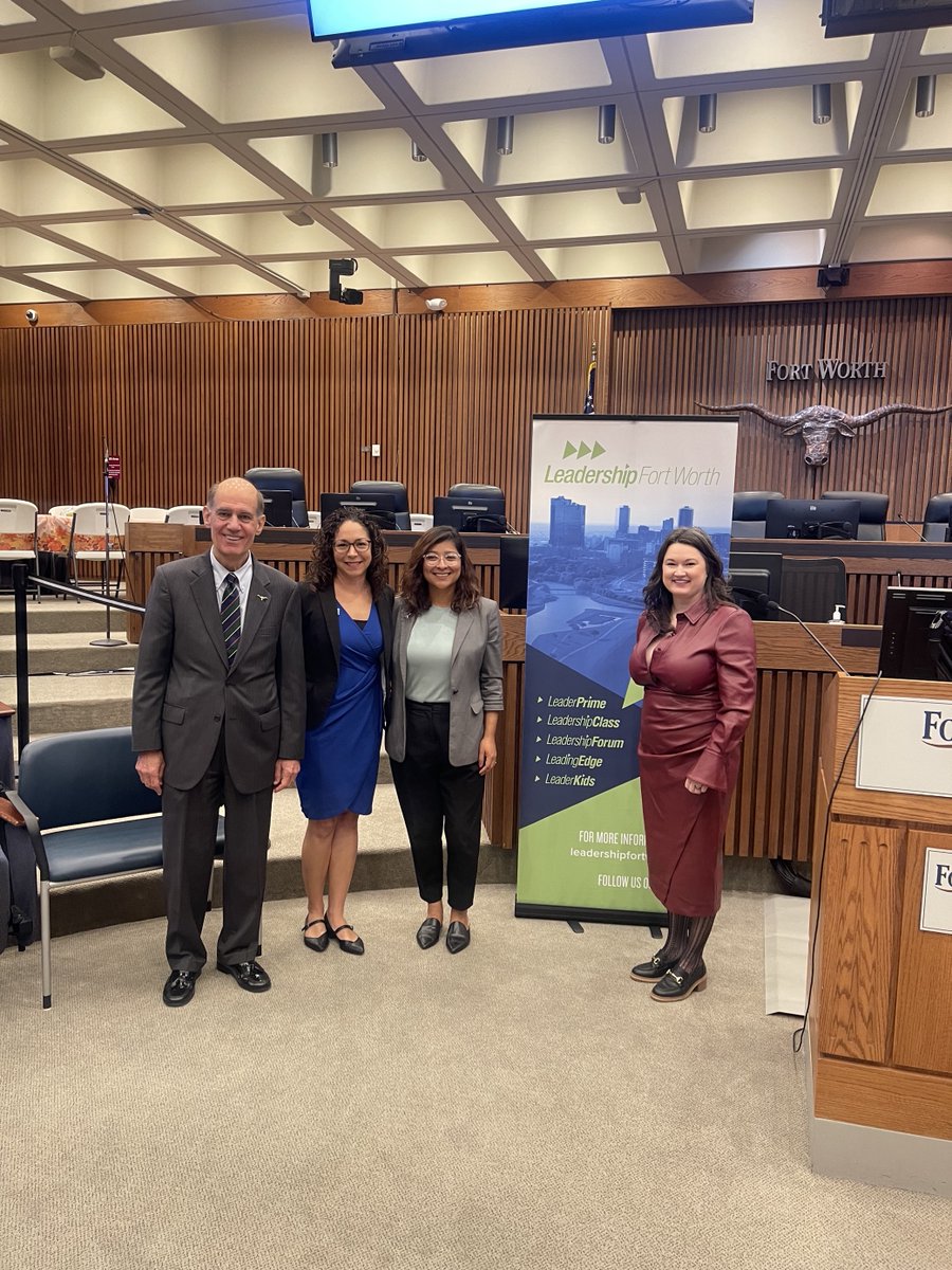 LeadershipFW's tweet photo. LC24 had the opportunity to visit Fort Worth’s City Council Chambers for Government Day.
#LFW #LeadershipFortWorth #LC2024 #LC24 #FWLeaders #FortWorthLeaders #LFW51Impact #LeadChangeLeaveChanged https://t.co/WVtaMXQbVK