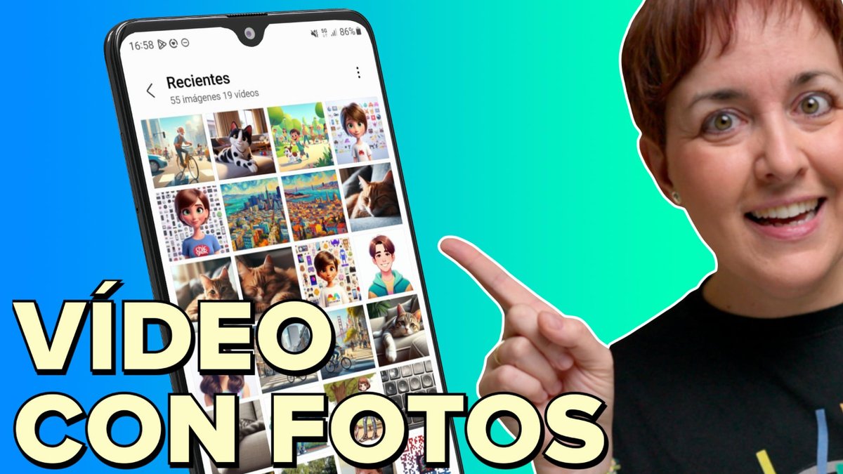 ⚡️HOY hay vídeo NUEVO⚡️

Aprende a hacer un VÍDEO con tus FOTOS 😃😊

🖼️ Elige el MATERIAL
✨ Añade FILTROS y EFECTOS
🎶 Escoge la MÚSICA de fondo

Y CREA el vídeo PERFECTO para compartir!! 😍🤩

🎦▶️ youtu.be/zvVG-jDczhc