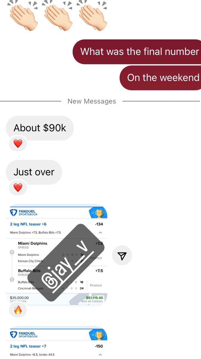 jay__v12's tweet image. Nobody REALLY cares about your process 

All that matters at the end of the day are the RESULTS 

I had a client make $90,000 profit this weekend.  We are crushing every fucking sport 🔥🔥🙌🙌