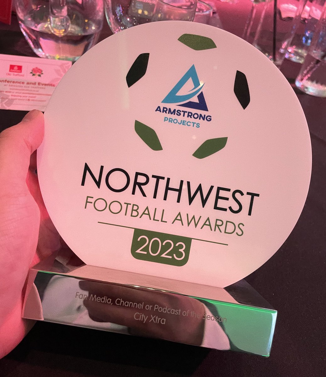 It is a real honour to have been named 2023 Fan Media, Channel, or Podcast of the Season at the @NWFAwards! 🤯

Thank you so much for all of your incredible support over the last five years - it means everything to the entire team! 💙