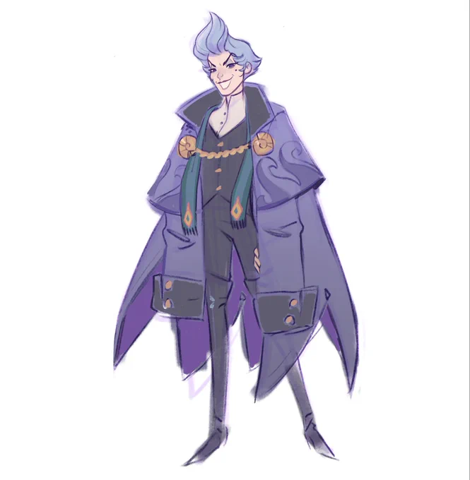 FINE. fine. We were hanging out in discord and someone taught us that Twisted Wonderland exists, and we all agreed that of all the designs Ursula was a total whiff SO I- 