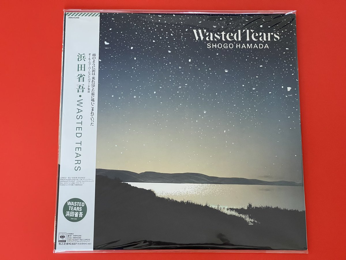 Max_Mega_Mix's tweet photo. 雨が強い���んな日は☔️
雨のように涙は荒れはてた街に吸いこまれていった
WASTED TEARS😎
#浜田省吾 #レコード #アナログ盤 #WASTEDTEARS https://t.co/t64BWkgQXK
