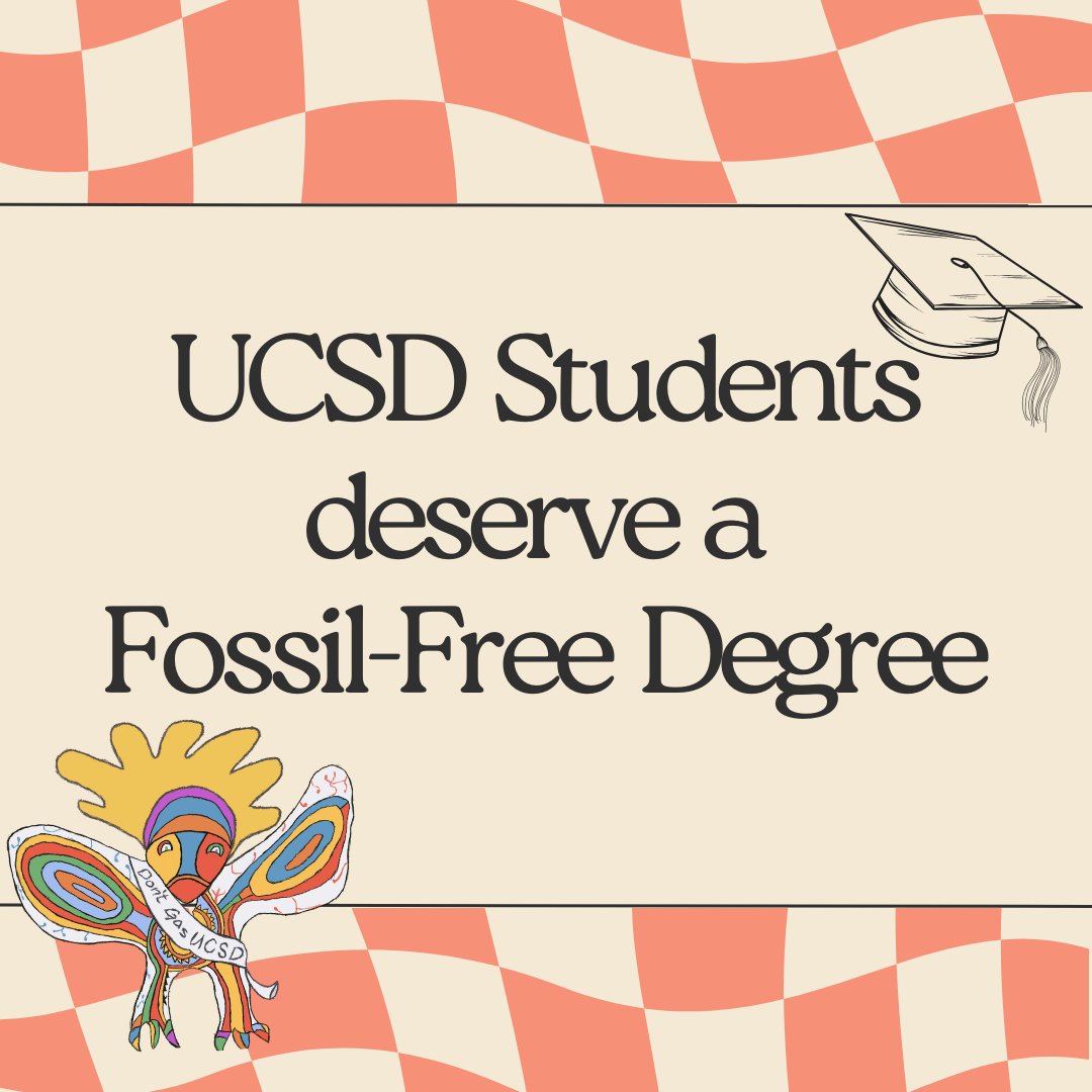 ucsdgreennewde1's tweet photo. .@UCSanDiego students deserve a world class education to equip them to confront the climate crisis. That isn't possible while we continue to partner with the fossil fuel industry, invite their executives to advise our leaders and invest in their companies. 1/2 https://t.co/oxJBogWQvh