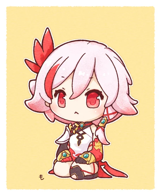 ちんまり。
