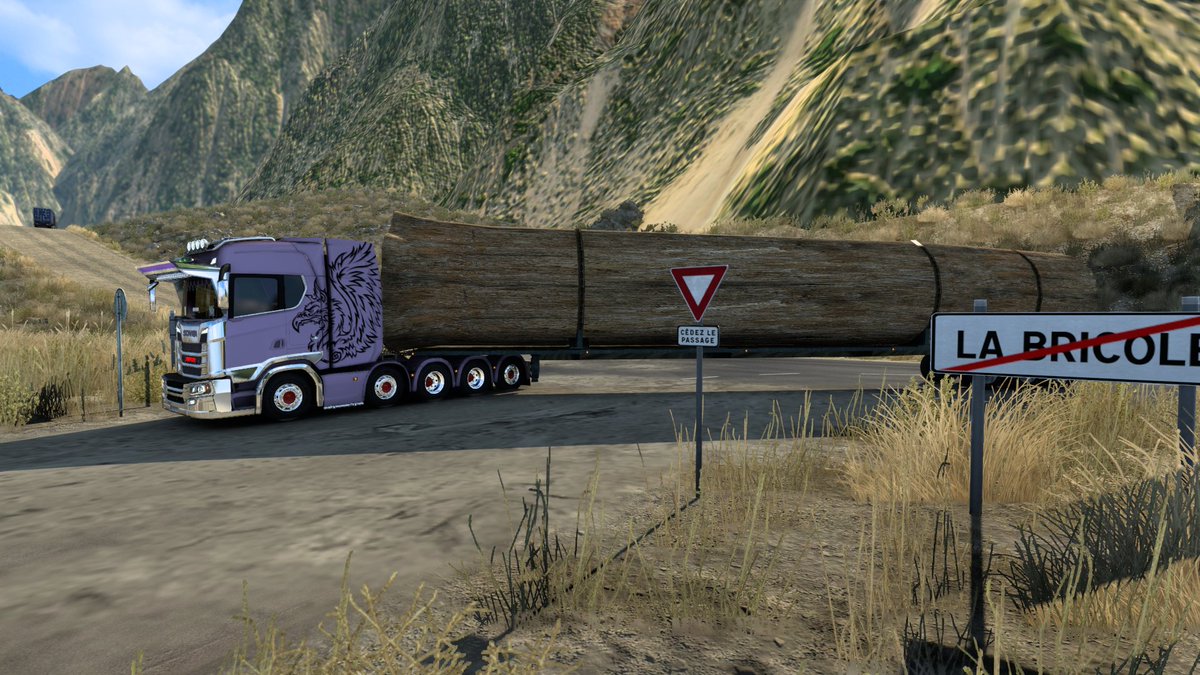 masammy0333's tweet photo. イカれたヘッドとシャーシで走るBartoLandは楽しいのうദ്ദി ˉ͈̀꒳ˉ͈́ )✧
#ETS2 #BartoLand https://t.co/4k0p2qcZps
