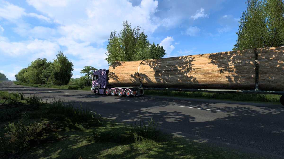masammy0333's tweet photo. イカれたヘッドとシャーシで走るBartoLandは楽しいのうദ്ദി ˉ͈̀꒳ˉ͈́ )✧
#ETS2 #BartoLand https://t.co/4k0p2qcZps