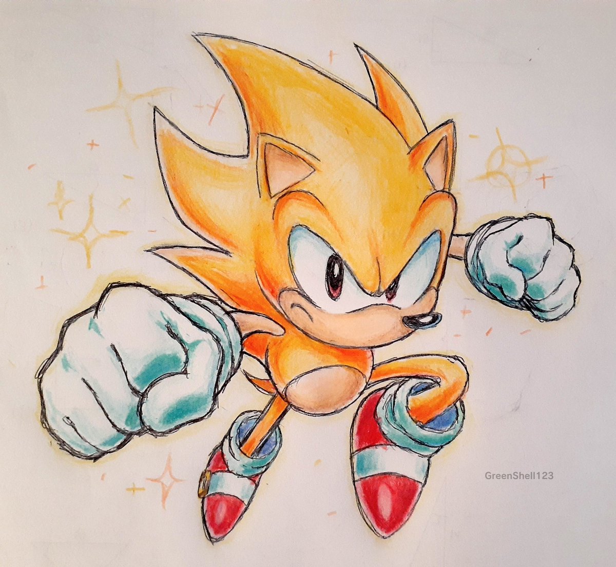 「Glimmering Gift #SonicTheHedgehog」|GreenShell123のイラスト