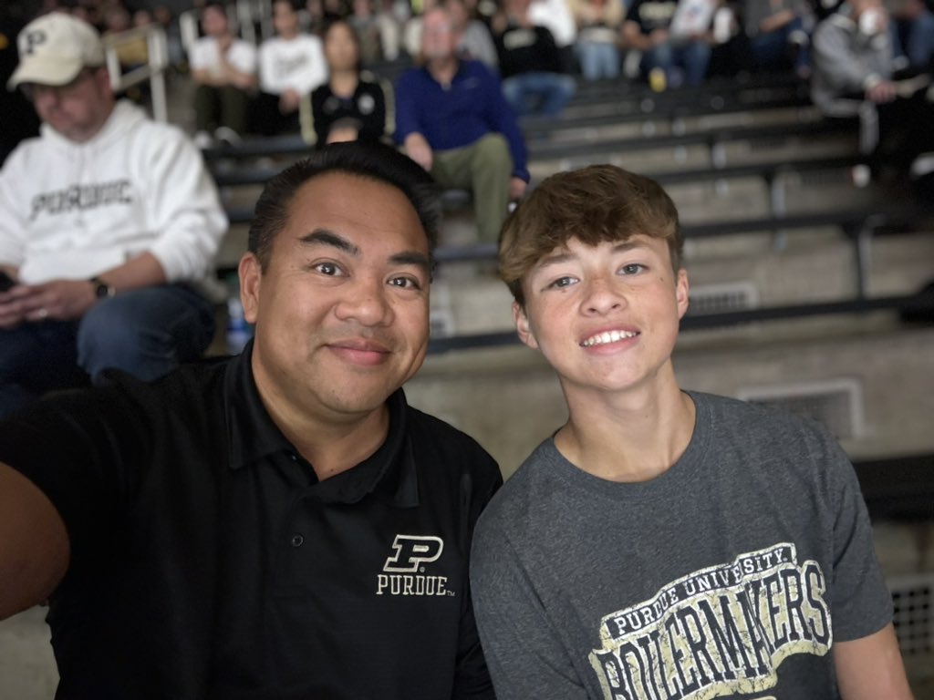 trungchenh's tweet photo. @BoilerBall season opener! #BoilerUp https://t.co/QLfGQ5Tgrs