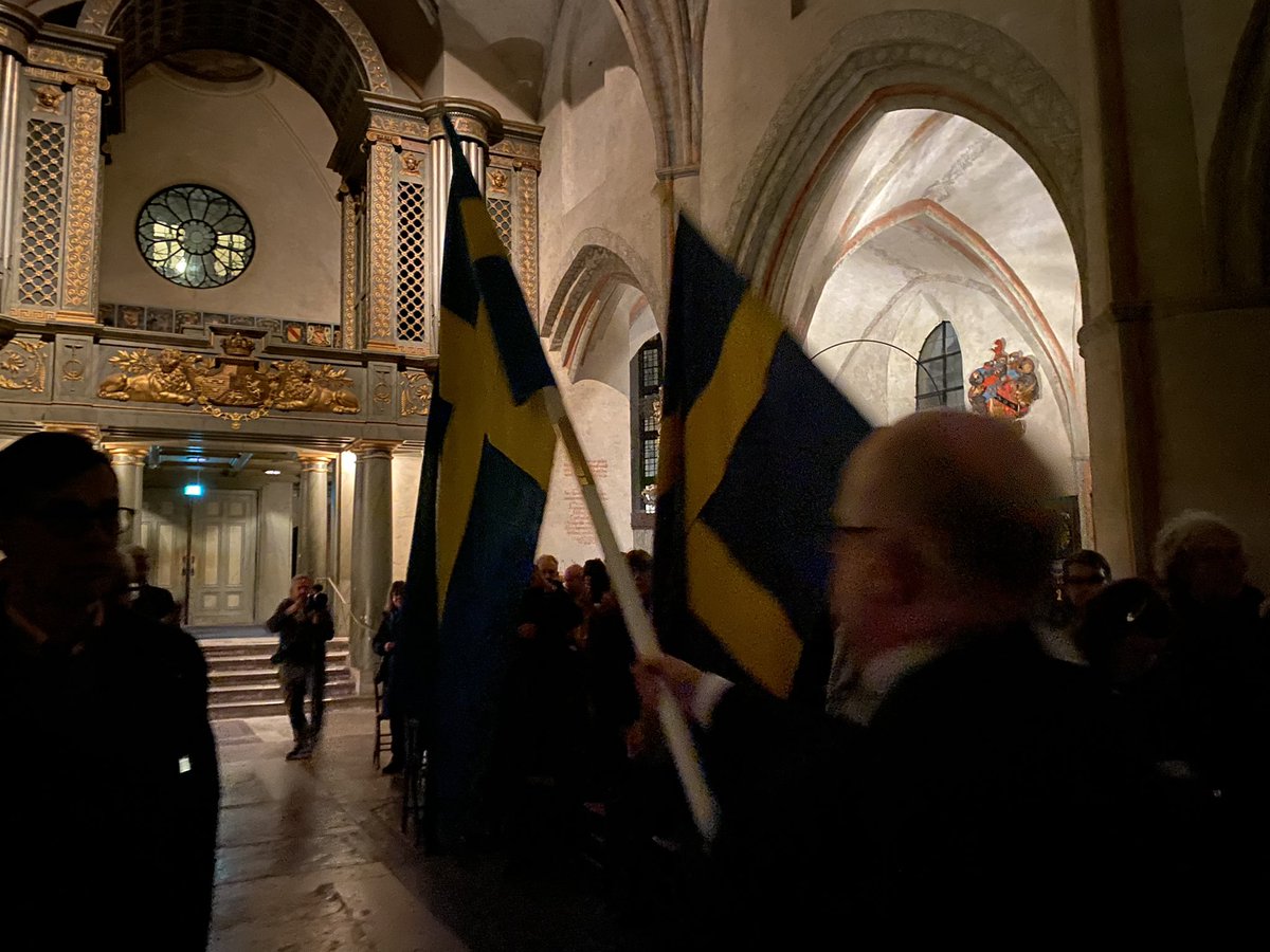 Kvällens nationalromantiska körkonsert till Gustav II Adolfs minne i Riddarholmskyrkan blev mer berörande än väntat. Visade sig att en av traditionsbärarna i Stockholms allmänna sångförening, som länge bidragit till att upprätthålla den mer än 180-åriga, patriotiska traditionen…