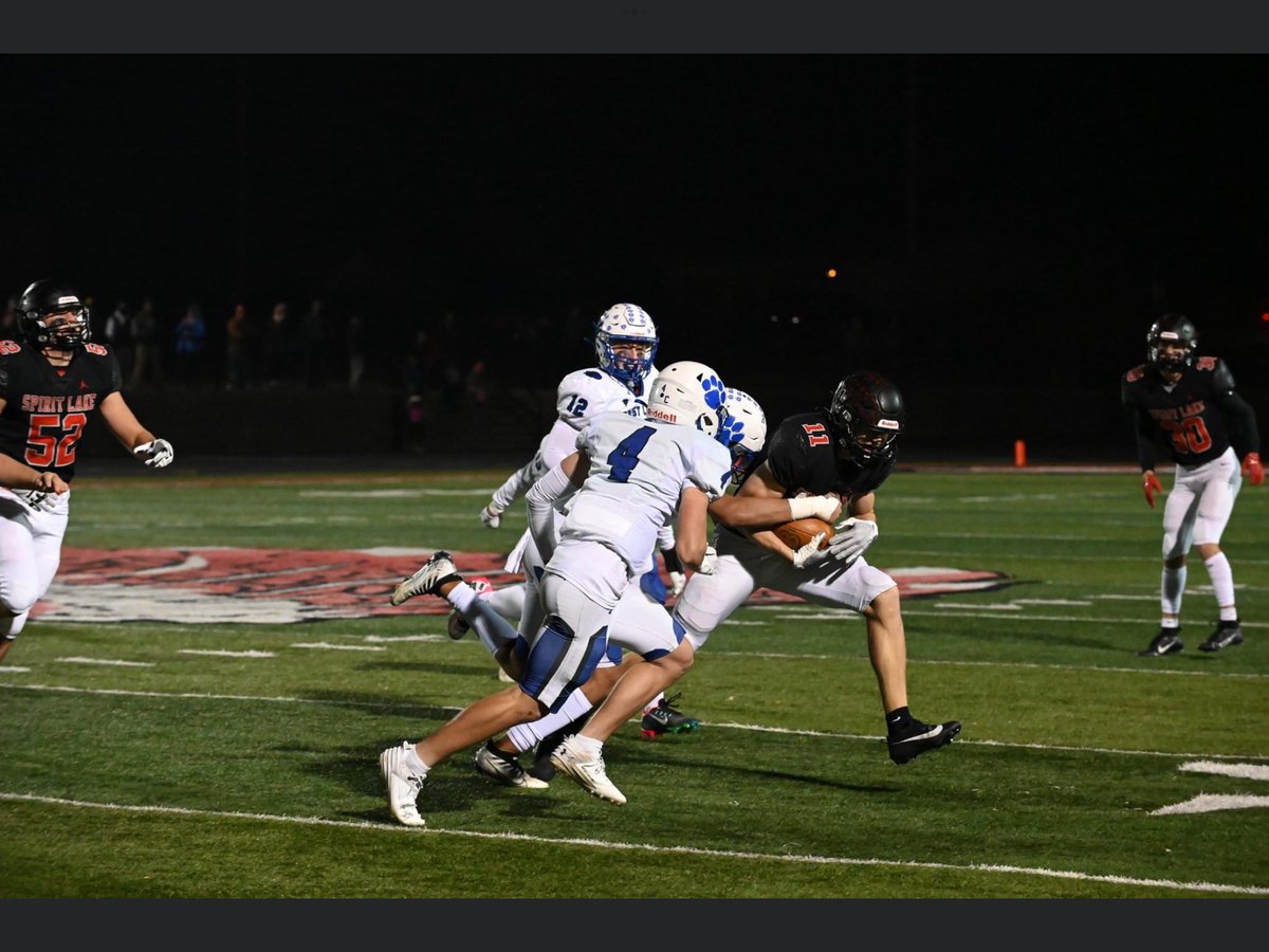 1st Team All District Defense:
Jaxan Huyser #10 LB (Defensive Player of the Year)
Carter VerMeer #8 LB
Carson Meyer #5 DB
Trevor Ceileski #4 DB