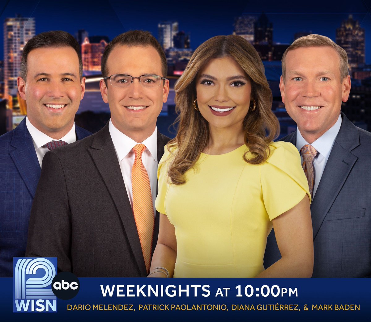 Our very own NAHJ Region 6 Director <a href="/DGutierreztv/">Diana Gutiérrez</a> has been promoted as the new co-anchor of <a href="/WISN12News/">WISN 12 NEWS</a> at 10 pm!

Beginning Nov. 20, she will be the first Latina at her station to hold this role!

¡Felicidades! 🙌 #MoreLatinosInNews