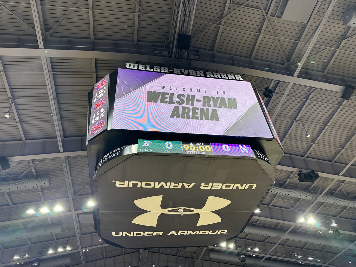 Getting prepared for the Wildcats first preseason game at Welsh-Ryan Arena. The game will be broadcast on WGN Radio 720AM, and I will be joining the Voice of the Wildcats, Dave Eanet as we bring you all of the action