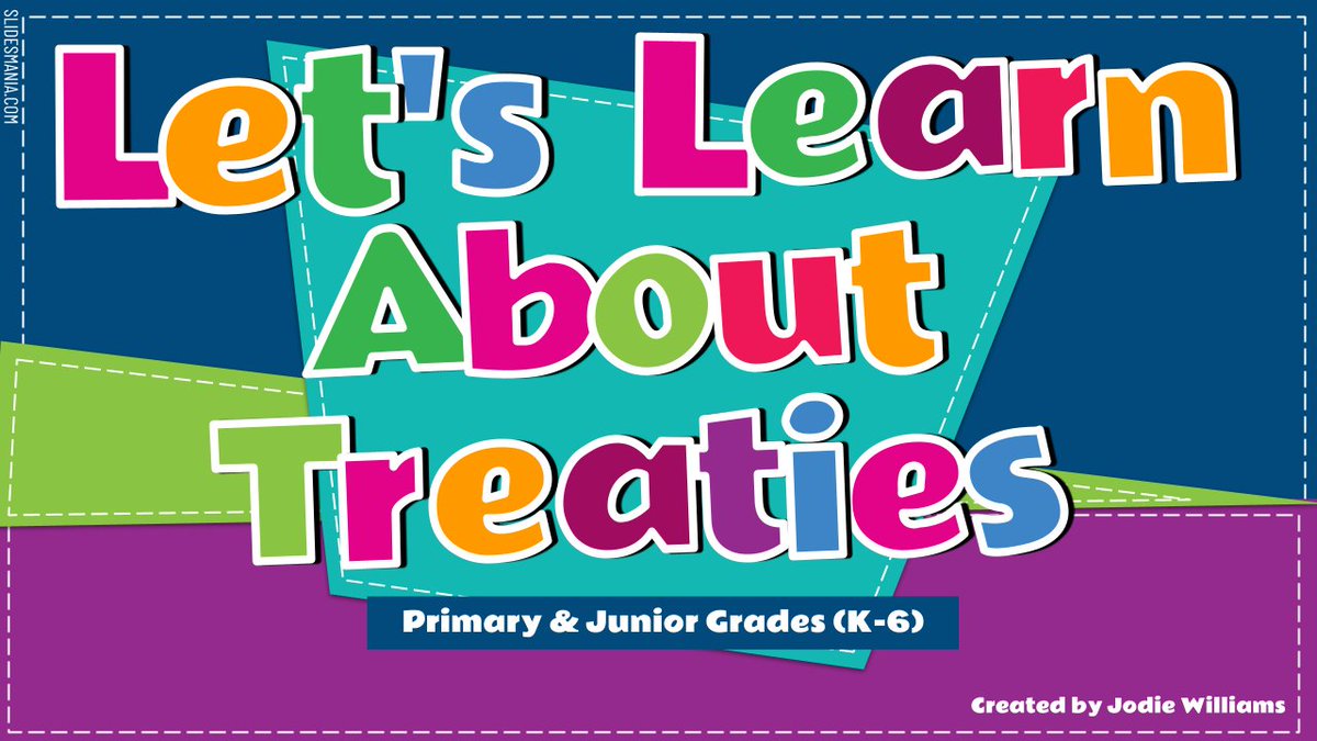 Here are some resources for #TreatiesRecognitionWeek Grades K-6: docs.google.com/presentation/d…