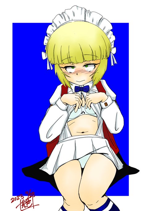 #いいおなかの日 おなかを見せる というのも実にエッチでいいと思うのですよ! うん うんっ!!